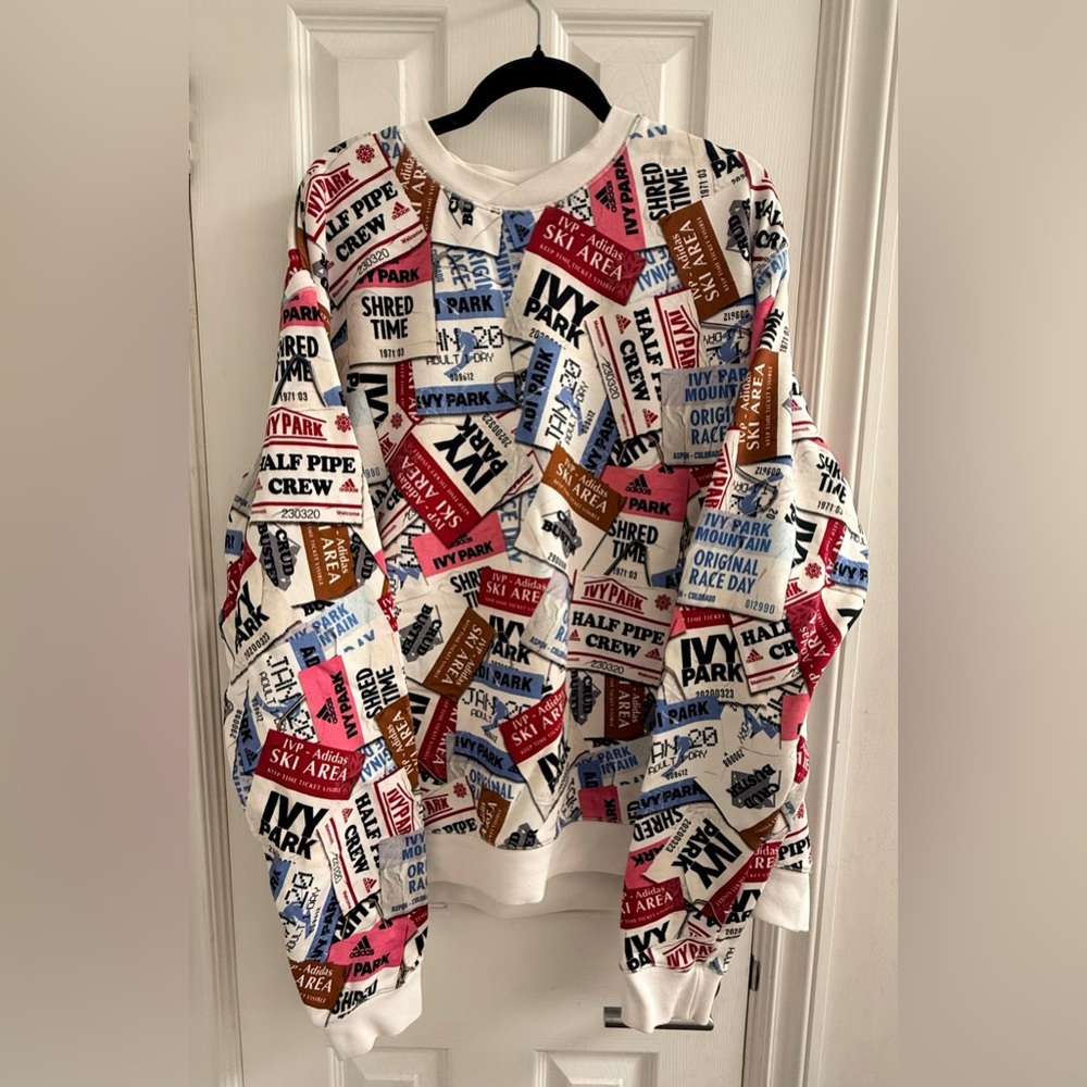 Adidas x Ivy Park Ski Tag Tracksuit Set, size M